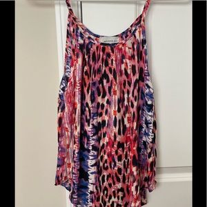 Evereve Allison Joy Leopard Camisole Tank XS